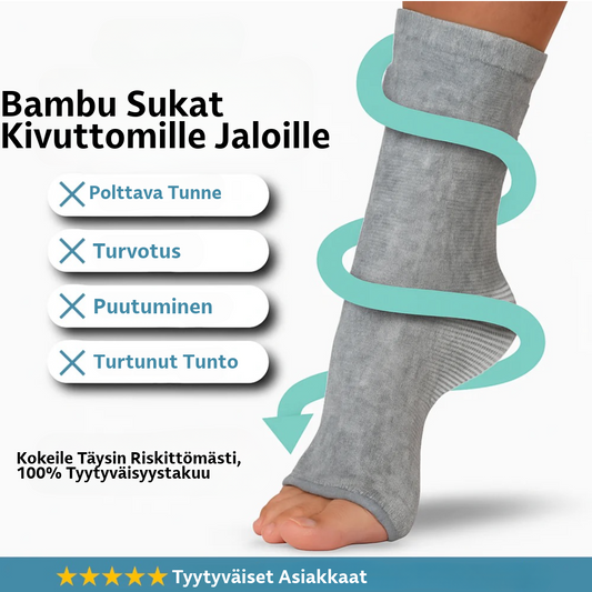 Bambusukat kivuttomille jaloille