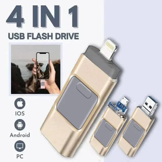 4-in-1 Universaali USB-muistitikku